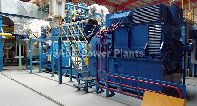 2014 - Gas Power Plant 4.5 MWe CHP with MWM TCG 2032V16 generating set