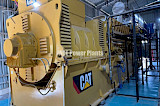 Gas Generator CAT CG260-16, 4.5 MW and 4.3 MW, with auxiliaries