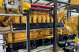 Gas Generator CAT G3520E, year 2012 with auxiliaries