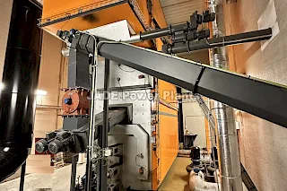 2012 - Biofuel Hot Water Boiler Schmid 2400 kWth with moving step-grate