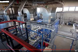 2011 - BioGas Power Plant MWM 2x400kWe / 50Hz with CHP for 90°C Hot Water