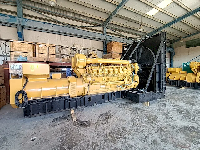 2024 - Diesel Generator 4 x CAT 3516B 2000 kVA / 50 Hz – New in 2024 Never Installed