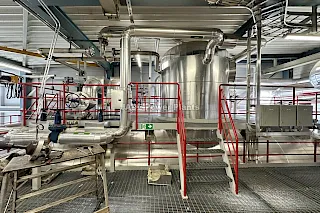 Steam Boiler Plant 120MW / 30 bar Saturated Steam with Natural Gas and Light Fuel Oil