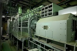 2005 - Natural Gas Generator Niigata 2 x 2880 kW / 60 Hz with Auxiliaries