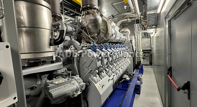 2025 - Containerized CHP MWM Gas Generator 2.3 MW with TCG 3020 genset – NEW